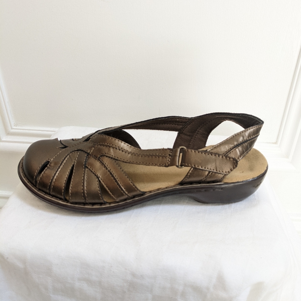 Clarks bendables leather shoes - Picture 2 of 14